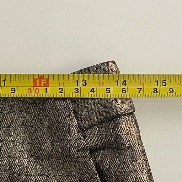 MaxMara Gold Metallic 'Erminia' Skirt - Runway - Picture 9 of 13